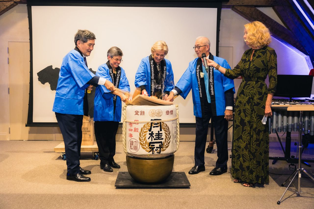 Kaneka Belgium 50ste verjaardag - Japanse ceremonie
