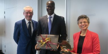 Bezoek ambassadeur Senegal