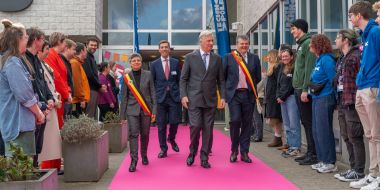 Bezoek Koning Filip - 25 jaar Technopolis Mechelen - loper